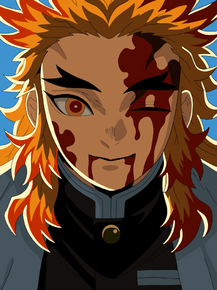 Demon Slayer | Клинок, рассекающий демонов: Кёджуро Ренгоку Demon Slayer | Клинок, рассекающий демонов: Кёджуро Ренгоку