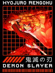 Demon Slayer (Коллекция постеров) | Клинок, рассекающий демонов: Кёджуро Ренгоку Demon Slayer (Коллекция постеров) | Клинок, рассекающий демонов: Кёджуро Ренгоку
