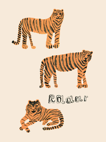 Raar | Тигр (Коллекция постеров)