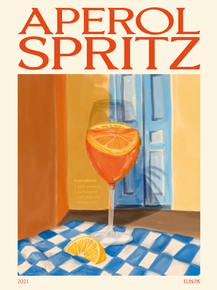 Aperol Spritz (Коллекция постеров) | Алкоголь