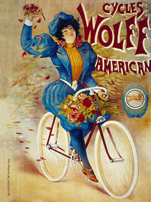 Cycles Wolf American | Ретро Велосипед