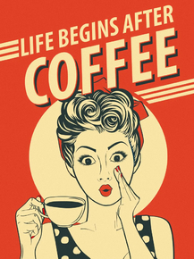 Life Begins After Coffee | Кофе
