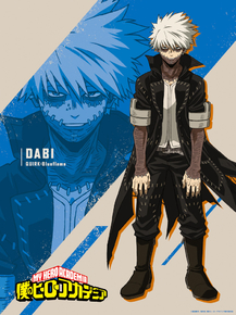 My Hero Academia: Dabi (Коллекция постеров) | Моя геройская академия: Даби