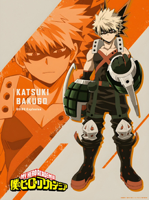 My Hero Academia: Bakugou (Коллекция постеров) | Моя геройская академия: Бакуго