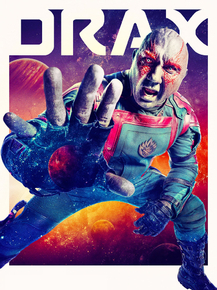 Guardians of the galaxy 3 (Коллекция постеров) - Drax | Стражи галактики