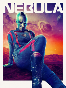 Guardians of the galaxy 3 (Коллекция постеров) - Nebula | Стражи галактики