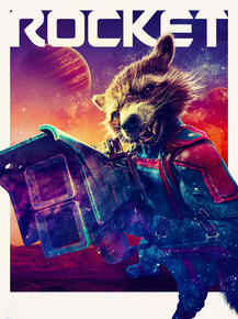 Guardians of the galaxy 3 (Коллекция постеров) - Rocket | Стражи галактики
