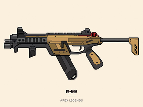 Apex Legends (Коллекция постеров №6) - R-99