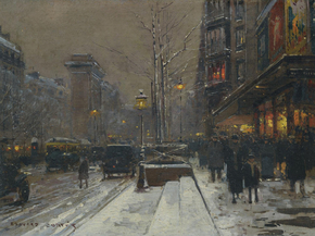Edouard Leon Cortes | Эдуард Леон Кортес - Большие бульвары