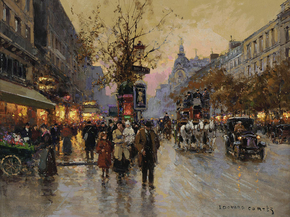 Edouard Leon Cortes | Эдуард Леон Кортес - Бульвар Итальянцев