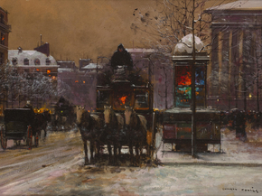 Edouard Leon Cortes | Эдуард Леон Кортес - Бульвар ла Мадлен