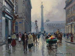 Edouard Leon Cortes | Эдуард Леон Кортес - Вандомская площадь