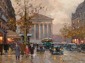 Edouard Leon Cortes | Эдуард Леон Кортес - Вид Оперы