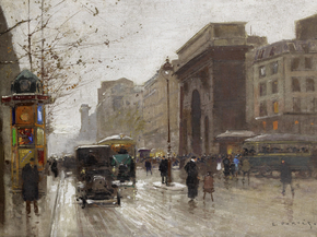 Edouard Leon Cortes | Эдуард Леон Кортес - Ворота Сен-Мартен