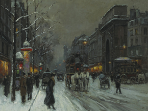 Edouard Leon Cortes | Эдуард Леон Кортес - Ворота Сен-Мартен