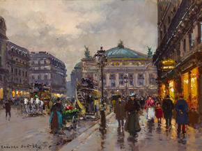 Edouard Leon Cortes | Эдуард Леон Кортес - Площадь Опреы