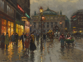 Edouard Leon Cortes | Эдуард Леон Кортес - Площадь Опреы