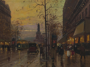 Edouard Leon Cortes | Эдуард Леон Кортес - Площадь Республики