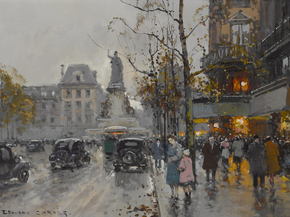 Edouard Leon Cortes | Эдуард Леон Кортес - Площадь Республики
