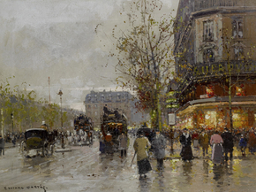 Edouard Leon Cortes | Эдуард Леон Кортес - Площадь Республики