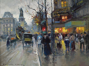 Edouard Leon Cortes | Эдуард Леон Кортес - Площадь Республики