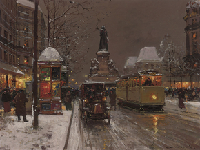 Edouard Leon Cortes | Эдуард Леон Кортес - Площадь Республики