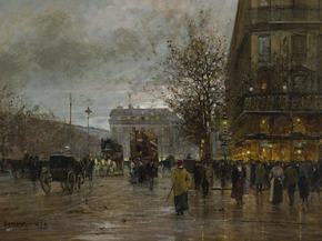 Edouard Leon Cortes | Эдуард Леон Кортес - Площадь Республики