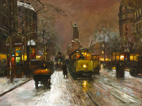 Edouard Leon Cortes | Эдуард Леон Кортес - Площадь Республики