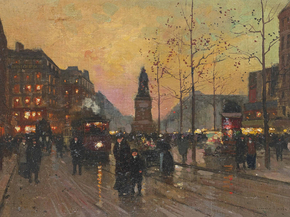 Edouard Leon Cortes | Эдуард Леон Кортес - Площадь Республики