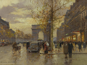 Edouard Leon Cortes | Эдуард Леон Кортес - Триумфальная арка