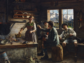 Emil Rau - Auf der Alp | Эмиль Рау