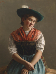 Emil Rau - Dirndl in Sonntagstracht | Эмиль Рау