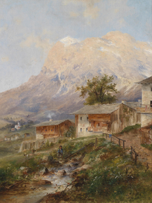 Emil Barbarini - Bei Cortino im Ampezzo Tal | Эмиль Барбарини