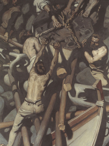 Axel Waldemar Gallen - Die Eroberung des Sampo, 1905 | Аксели Галлен-Каллела
