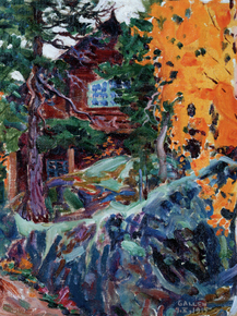 Axel Waldemar Gallen - Kalela in Autumn, 1915 | Аксели Галлен-Каллела