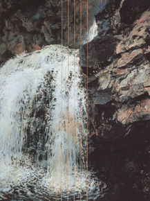 Axel Waldemar Gallen - Mantykoski Wasserfall, 1892 | Аксели Галлен-Каллела