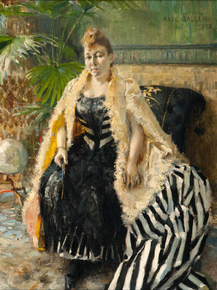 Axel Waldemar Gallen - Parisienne, 1888 | Аксели Галлен-Каллела