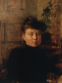 Axel Waldemar Gallen - Portrait of Mary Sloor | Аксели Галлен-Каллела