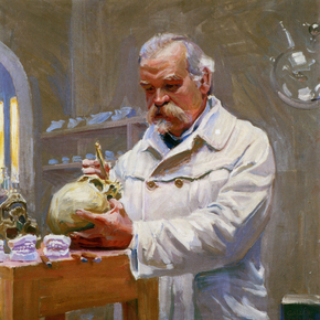 Axel Waldemar Gallen - Portrait of Matti Ayrapaa, 1911 | Аксели Галлен-Каллела