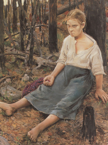 Axel Waldemar Gallen - Verlaufen, 1886 | Аксели Галлен-Каллела