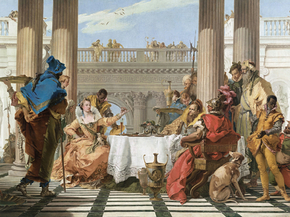 Giovanni Battista Tiepolo - The Banquet of Cleopatra