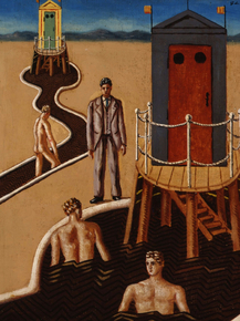 Giorgio de Chirico - Bagni misteriosi | Джорджо де Кирико