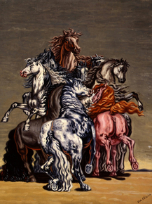 Giorgio de Chirico - Cavalli selvaggi | Джорджо де Кирико