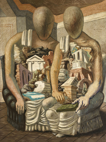 Giorgio de Chirico - Gli archeologi | Джорджо де Кирико
