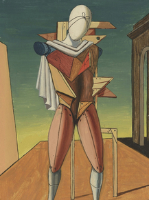Giorgio de Chirico - Le Guerrier | Джорджо де Кирико
