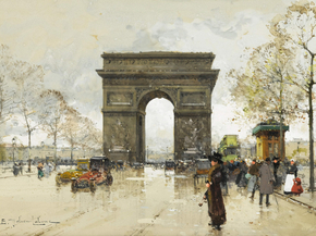 Eugene Galien-Laloue - Arc de Triomphe | Эжен Гальен-Лалу