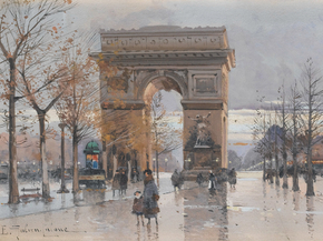 Eugene Galien-Laloue - Arc de Triomphe | Эжен Гальен-Лалу