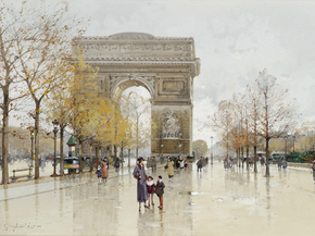 Eugene Galien-Laloue - Arc de Triomphe | Эжен Гальен-Лалу
