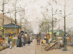 Eugene Galien-Laloue - Brocante unframed | Эжен Гальен-Лалу