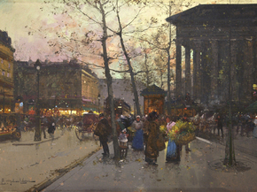Eugene Galien-Laloue - La Madeleine | Эжен Гальен-Лалу